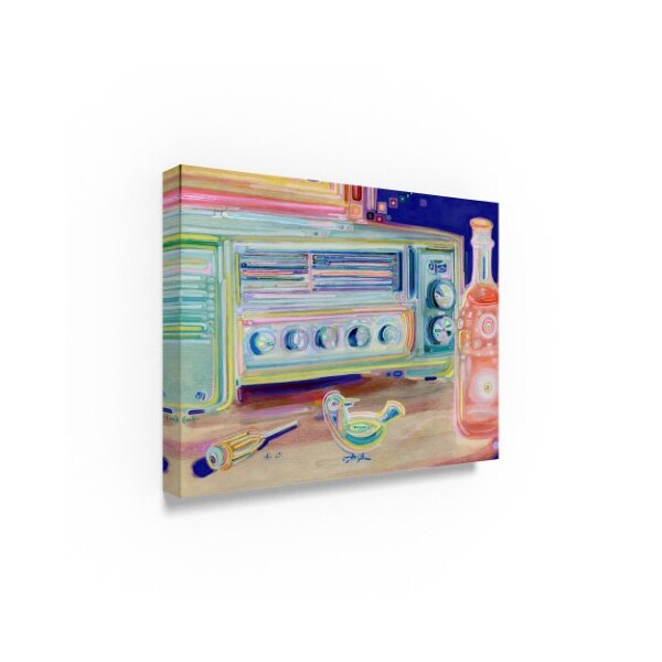 Josh Byer 'The Radio My Father Built' Canvas Art,14x19